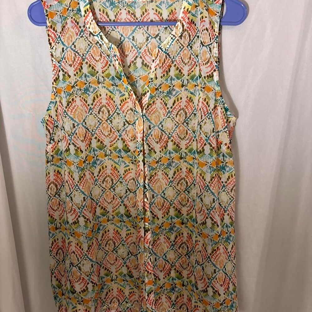 J-jill Women's multi Blouse